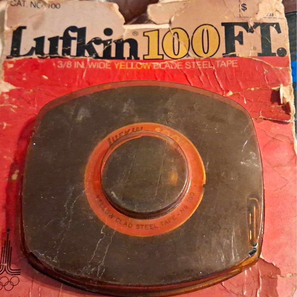 Lufkin 300 Steel Tape Measure 300 ft Analog Display Model/MPN 300